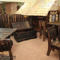 Деревянная мебель, кантри стиль. Стол и стулья из дерева, изготовление на заказ.