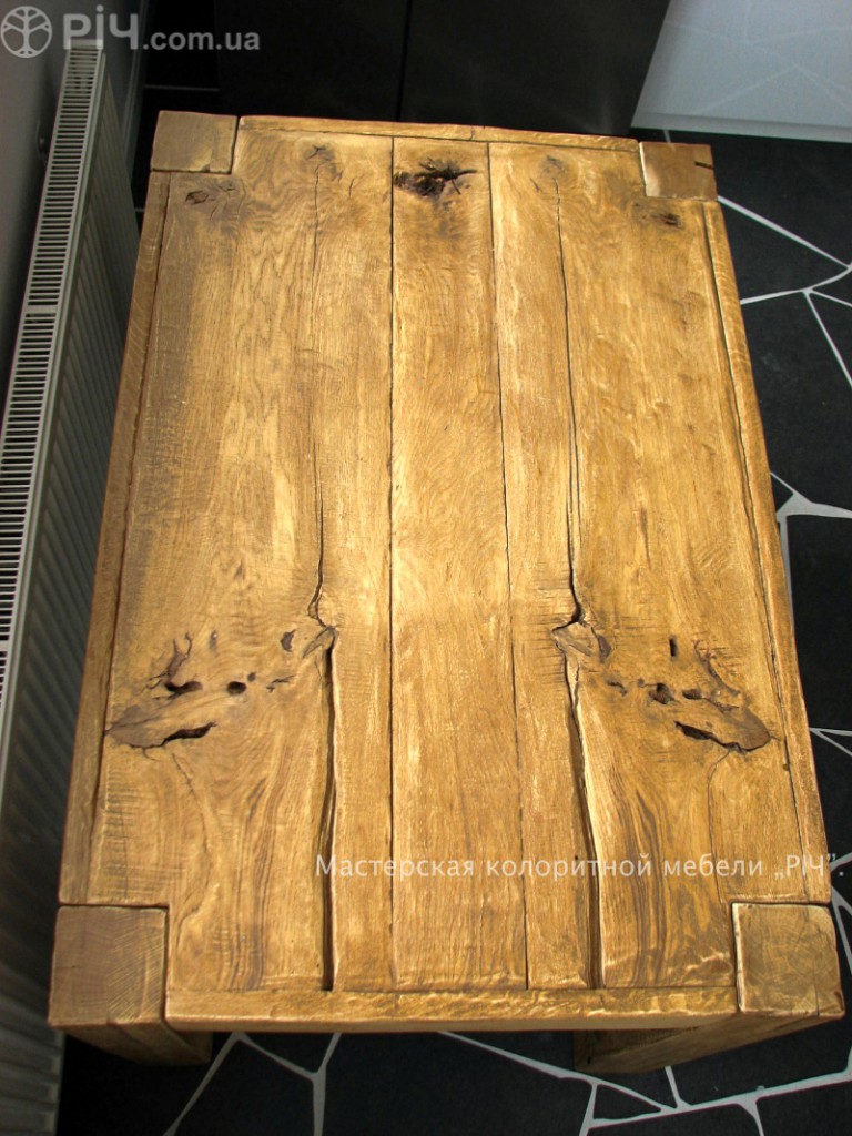 меблі в стилі лофт з дерева